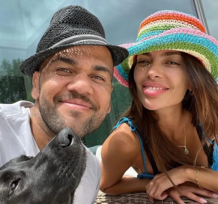 Esposa de Daniel Alves, Joana Sanz anuncia nascimento de primeiro filho do casal: ‘O que não se vê, não se estraga’