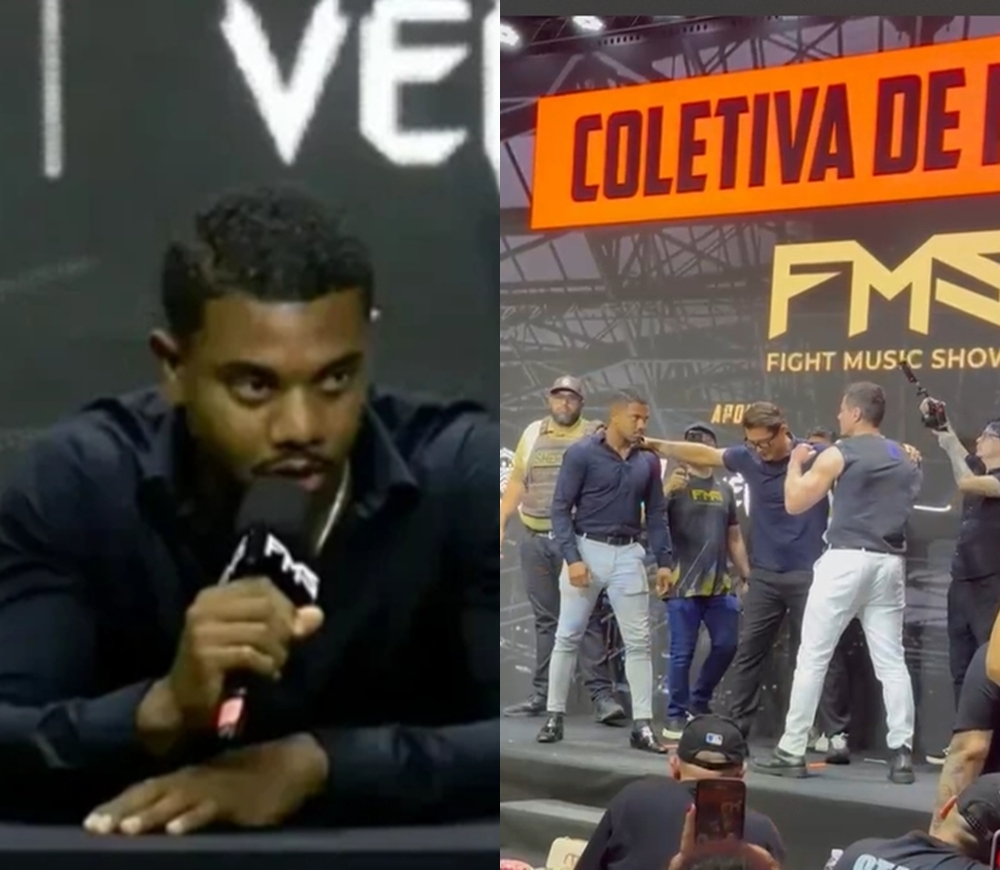 Davi Brito é criticado após falas homofóbicas contra Sacha Bali em evento; assista
