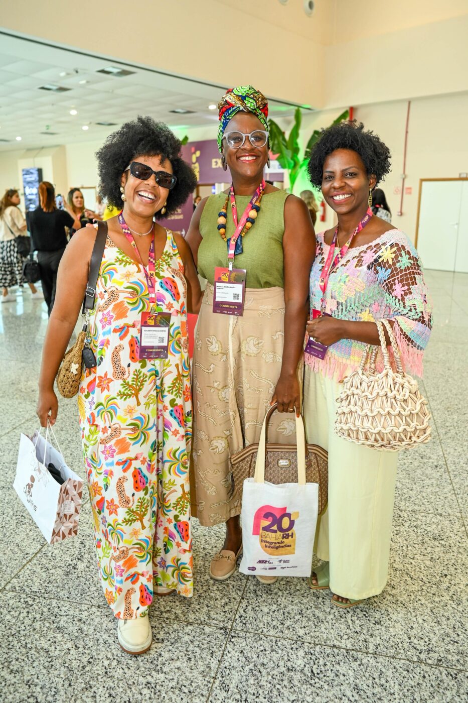 Edilene Fonseca, Márcia Santos e Adriana Oliveira