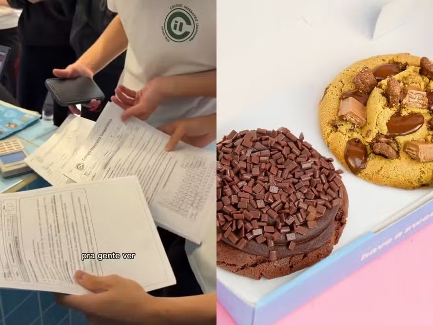Doceria em São Paulo recompensa boas notas com cookies e distribui 1,2 mil doces em dois dias