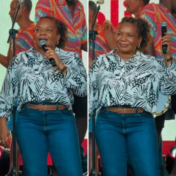 Margareth Menezes canta ‘Faraó’ durante Festival das Ostras, em Cachoeira
