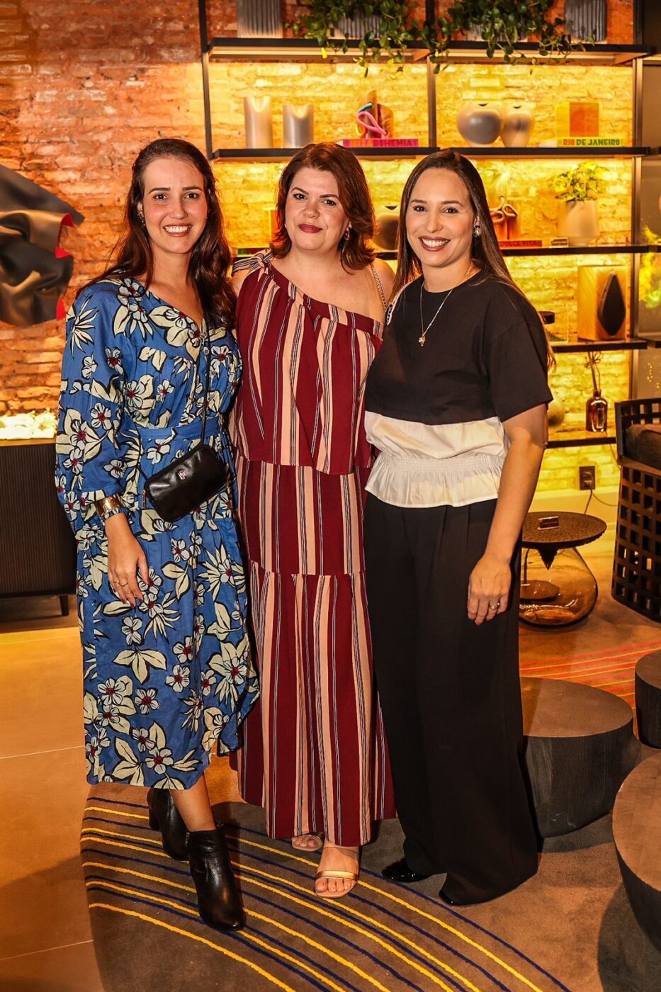 Juliana Soares, Fernanda Vidal e Thaís Dourado