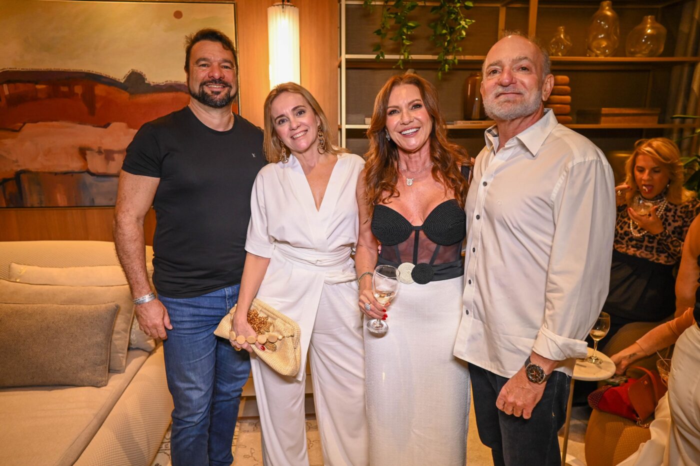 Wohler, Vera Maia, Adelia e Andrés Estevez