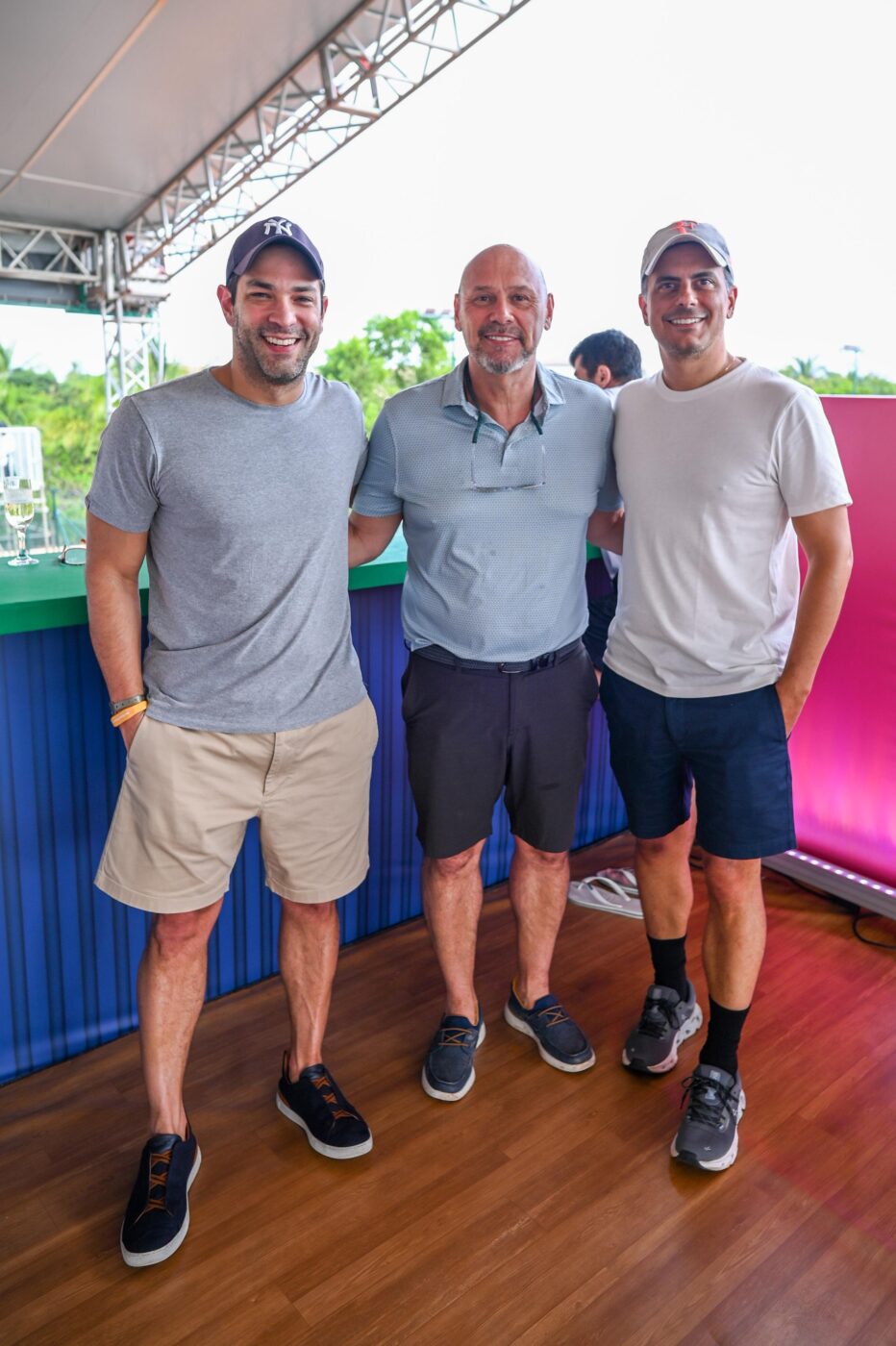 Lucas D’Alcantara, Francisco Costa Neto e Rafael Moretzsohn