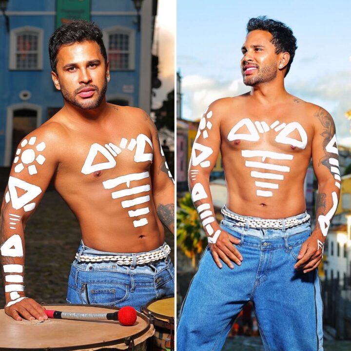 Lucas Guimarães compartilha álbum de fotos em Salvador e declara amor pela Bahia: ‘Combino demais’