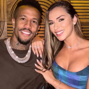 Tainá Castro se descuida e deixa vazar parte íntima de Éder Militão em vídeo