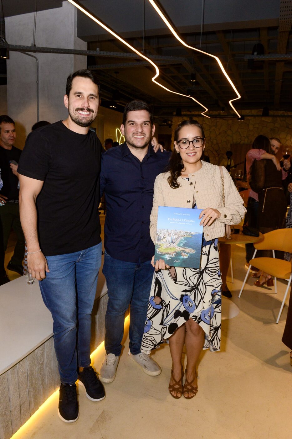 Rafael Torreão, Ricardo Maracajá e Manuela Leal