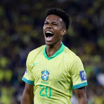 Estevão faz dois na Coreia e vira o mais jovem a marcar dois pela Seleção desde a Era Pelé