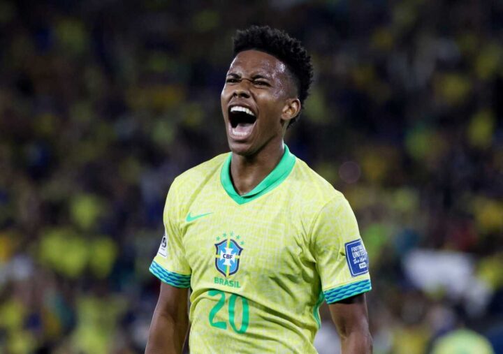 Estevão faz dois na Coreia e vira o mais jovem a marcar dois pela Seleção desde a Era Pelé