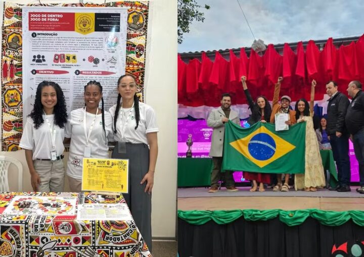 Estudantes baianas recebem prêmio internacional por jogo de tabuleiro inspirado no Ilê Aiyê