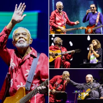 Gilberto Gil recebe Jorge Ben Jor, Flor Gil e Paralamas do Sucesso em show no Rio de Janeiro Gilberto Gil recebe Jorge Ben Jor, Flor Gil e Paralamas do Sucesso em show no Rio de Janeiro