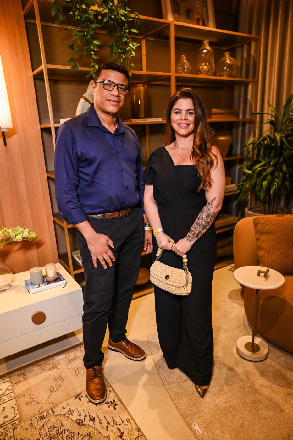 Carlos André e Gabriela Moura