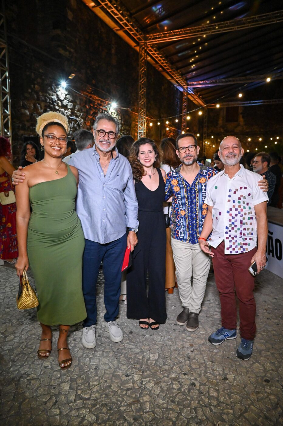 Iajima Silena, Carlos Betão, Anna Oliveira, Gil Vicente Tavares e Marcelo Prado