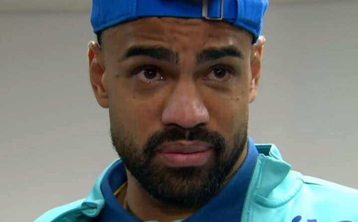 Emocionado, Fabrício Bruno desabafa após erros na derrota do Brasil; veja vídeo