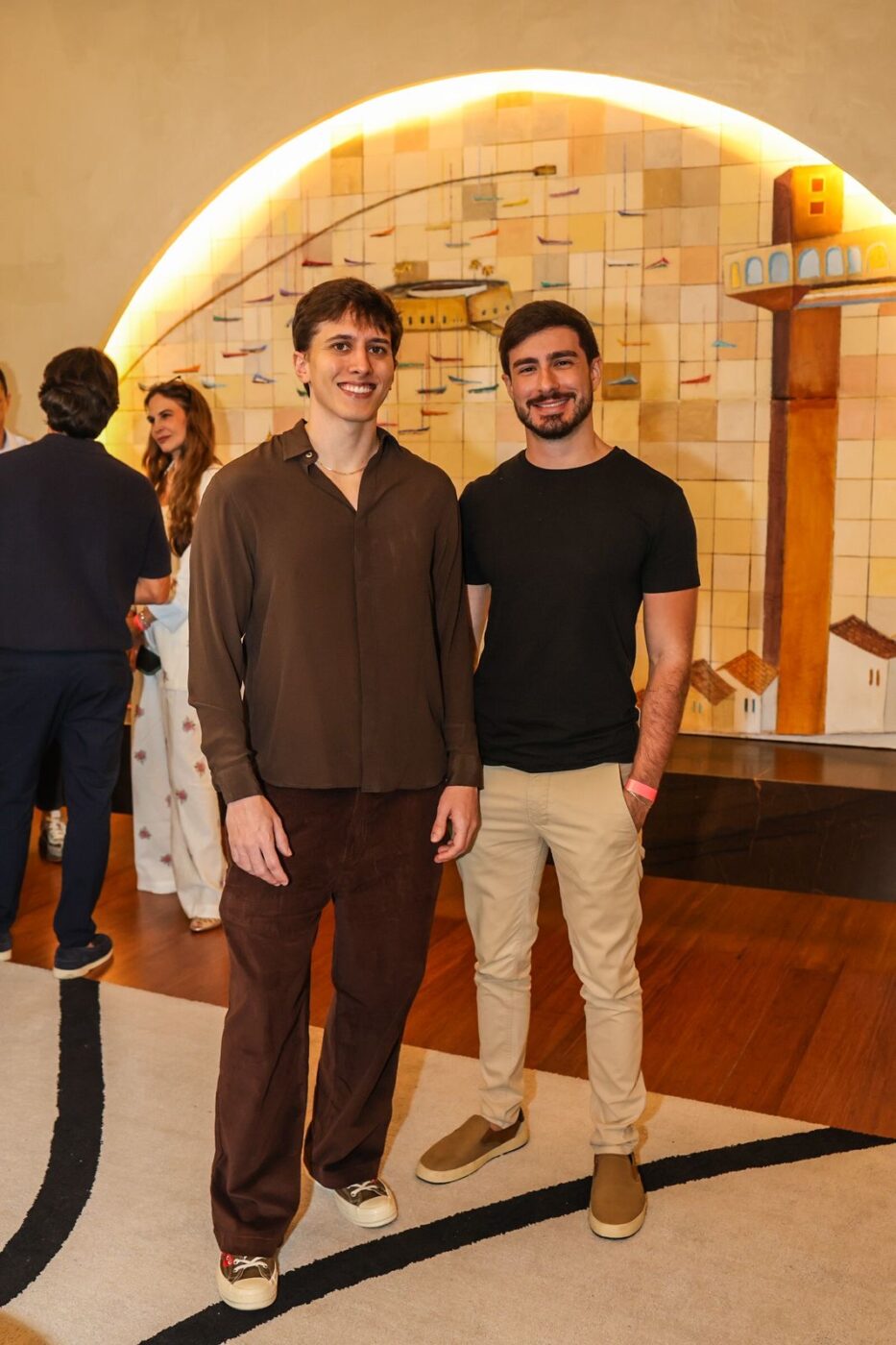 Gustavo Franco e Lucas Limoncic