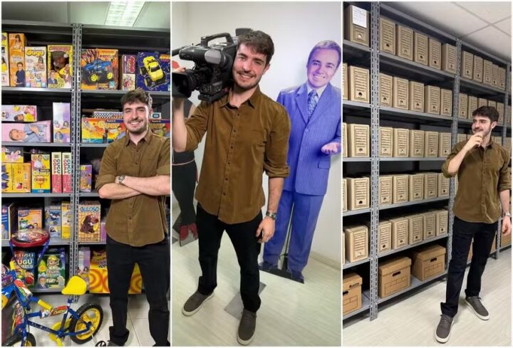 Filho de Gugu, João Augusto Liberato revela acervo com mais de 30 mil itens do apresentador