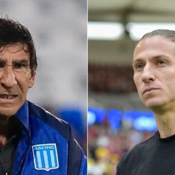 ‘Ganha muito mais do que eu’; diz técnico do Racing sobre Filipe Luís às vésperas de confronto com Fla