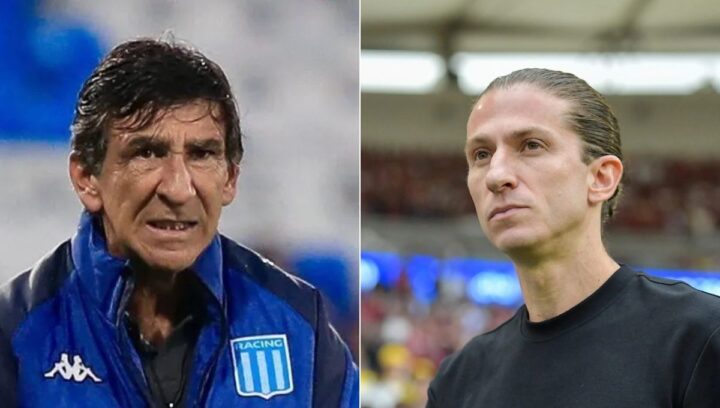 ‘Ganha muito mais do que eu’; diz técnico do Racing sobre Filipe Luís às vésperas de confronto com Fla