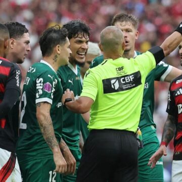 Dupla titular do Palmeiras é denunciada e pode pegar suspensão na reta final do Brasileiro