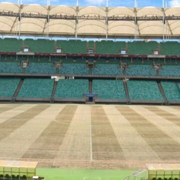Bahia x Flamengo: Arena Fonte Nova assegura condições do campo após críticas