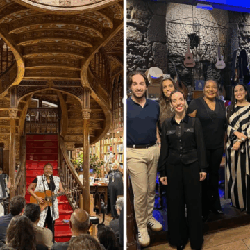 Margareth Menezes se apresenta na Livraria Lello, em Portugal