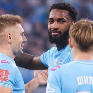 ‘Felizão’; Gerson, ex-Fla, marca primeiro gol no Zenit e reação viraliza nas redes. Veja lance