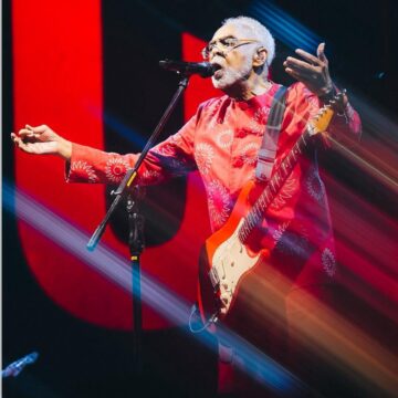 Gilberto Gil faz homenagem à Preta Gil durante show em São Paulo