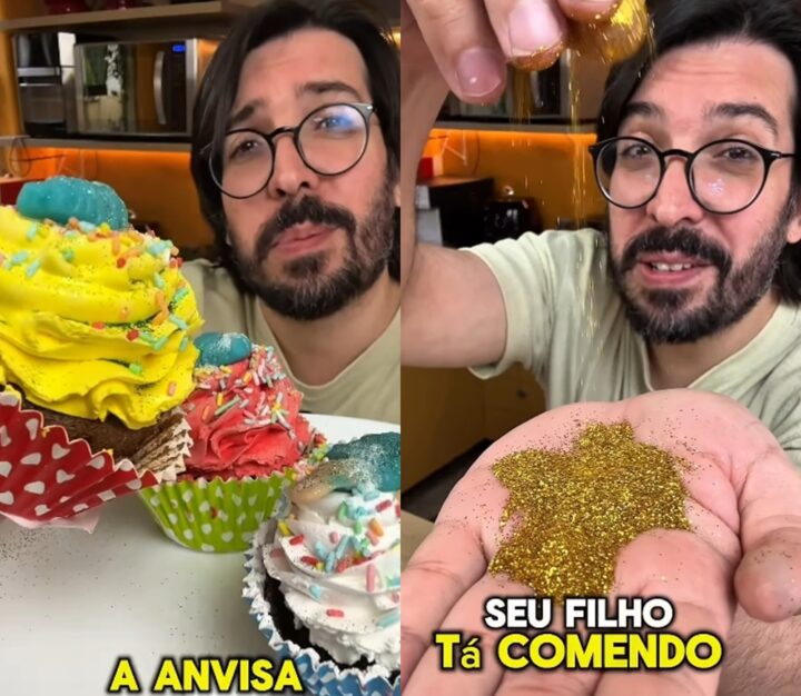Glitter na comida? Anvisa faz alerta após assunto viralizar nas redes sociais