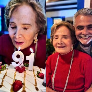Glória Menezes celebra 91 anos em festa intimista ao lado da família