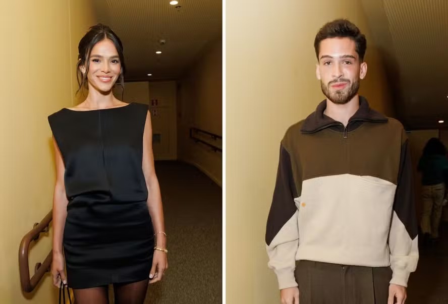 Bruna Marquezine e João Guilherme marcam presença em pré-estreia de ‘O Agente Secreto’ em SP Bruna Marquezine e João Guilherme marcam presença em pré-estreia de ‘O Agente Secreto’ em SP