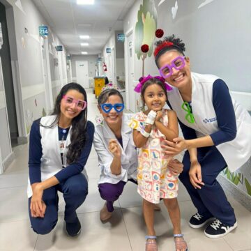 Programação especial leva diversão a crianças internadas em hospital de Salvador