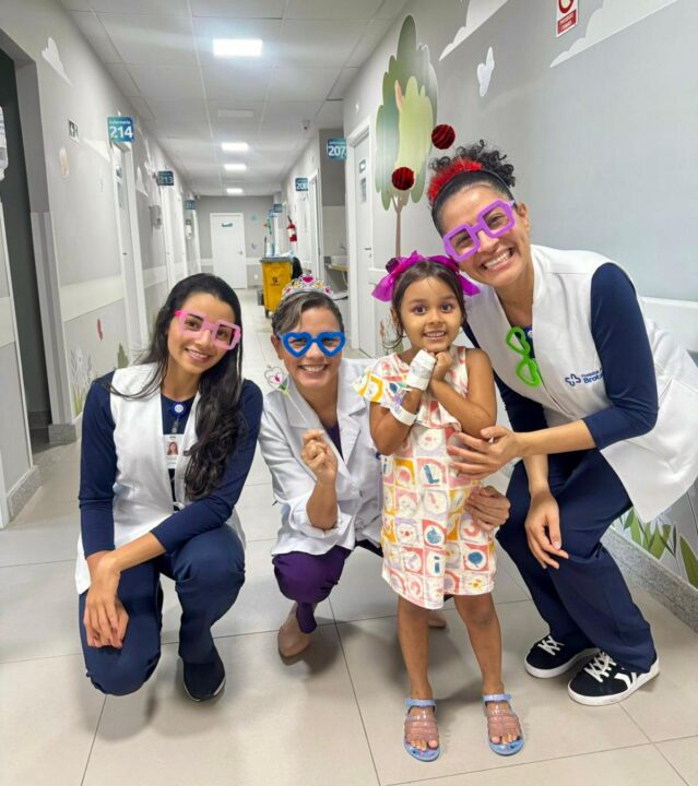 Programação especial leva diversão a crianças internadas em hospital de Salvador