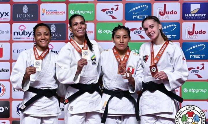 Judocas brasileiras conquistam quatro medalhas no 1º dia do Grand Prix de Lima