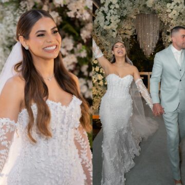 Lexa abre álbum de fotos de casamento com Ricardo Vianna no Rio de Janeiro