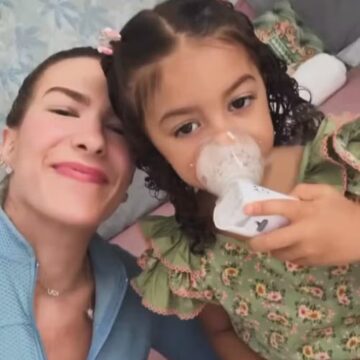 Lore Improta desabafa sobre saúde da filha Liz: “Fico agoniada”