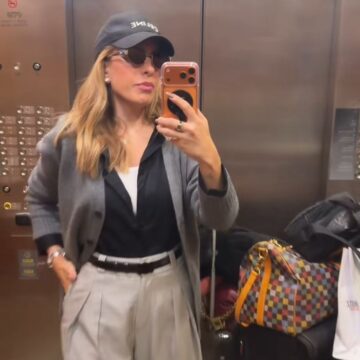 Lore Improta desembarca no Rio de Janeiro e exibe look confortável durante a gestação Lore Improta desembarca no Rio de Janeiro e exibe look confortável durante a gestação