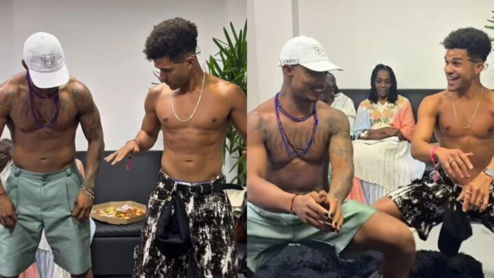 ‘O baiano tem o molho’: Lucas Leto aprende “batedeira” com Kannalha e vídeo viraliza nas redes