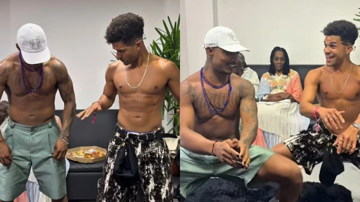 ‘O baiano tem o molho’: Lucas Leto aprende “batedeira” com Kannalha e vídeo viraliza nas redes