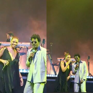Luedji Luna lota Concha Acústica em show com Seu Jorge em Salvador Luedji Luna lota Concha Acústica em show com Seu Jorge em Salvador