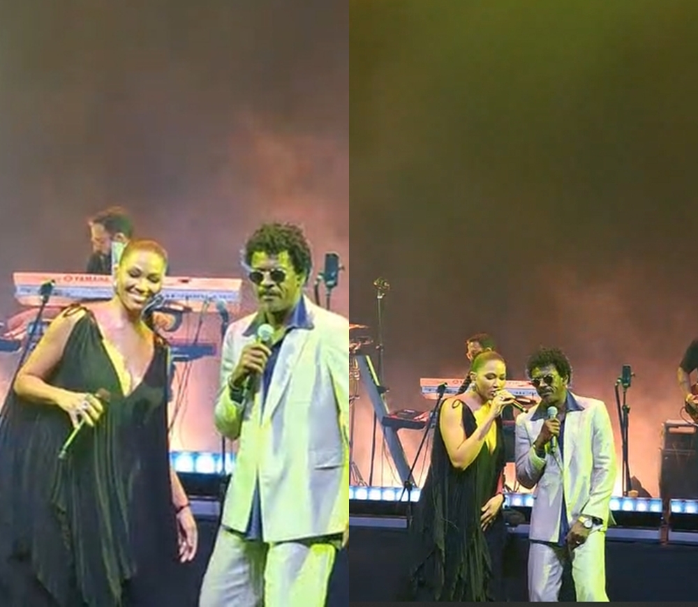 Luedji Luna lota Concha Acústica em show com Seu Jorge em Salvador Luedji Luna lota Concha Acústica em show com Seu Jorge em Salvador