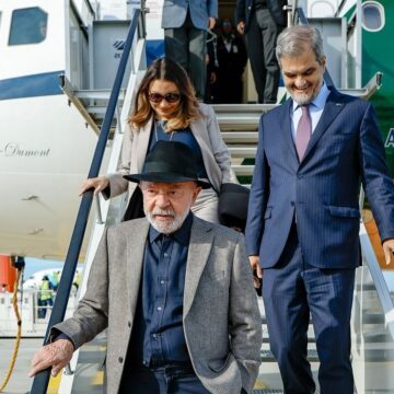 Lula chega a Roma para eventos sobre segurança alimentar