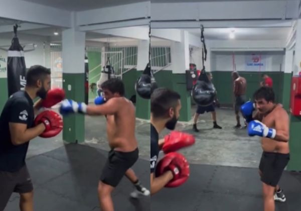 Filho de Ivete Sangalo viraliza nas redes sociais ao praticar boxe