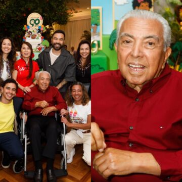 Com bolo da Turma da Mônica, Mauricio de Sousa celebra 90 anos ao lado dos 9 filhos; veja fotos Com bolo da Turma da Mônica, Mauricio de Sousa celebra 90 anos ao lado dos 9 filhos; veja fotos