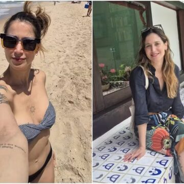 Mel Lisboa curte folga em Salvador e visita pontos turísticos icônicos da cidade