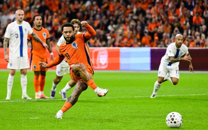 Memphis dá show e Holanda goleia a Finlândia nas Eliminatórias da Copa; veja lances