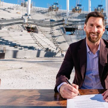 Messi renova com o Inter Miami até 2028 e deve inaugurar novo estádio em 2026