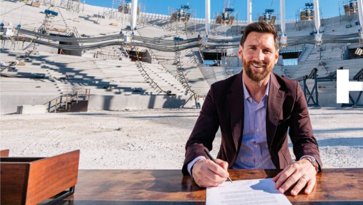 Messi renova com o Inter Miami até 2028 e deve inaugurar novo estádio em 2026