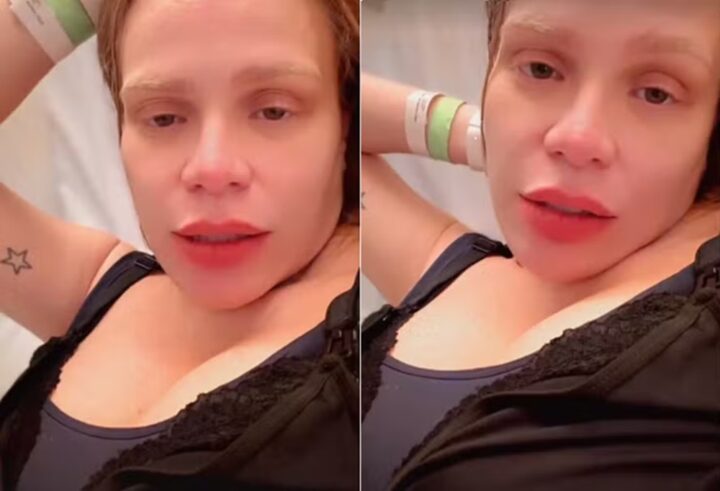 Com o filho internado, ex-BBB Paulinha Leite desabafa: ‘Não tenho cabeça para nada’ Com o filho internado, ex-BBB Paulinha Leite desabafa: ‘Não tenho cabeça para nada’