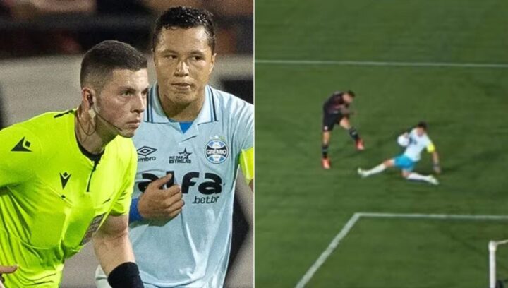 ‘Braço antinatural’: o que disse o VAR no pênalti de Bragantino x Grêmio; veja vídeo