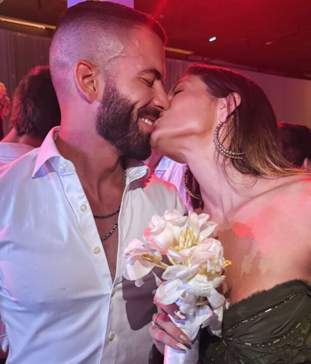 Vem aí?! Mari Gonzalez pega buquê em casamento e comemora com Pipo Marques